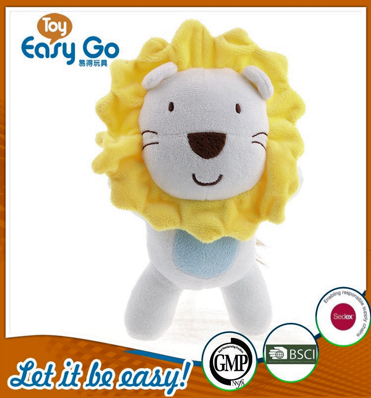 customized white standing lion 